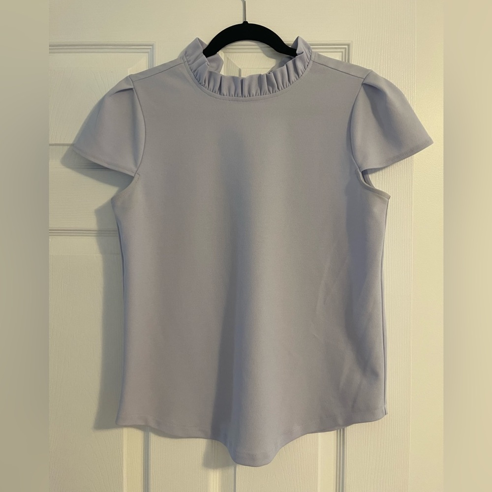 Light blue dress shirt.